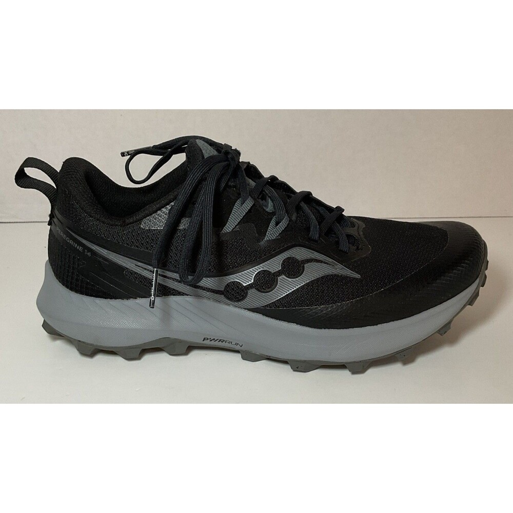 Saucony Women Peregrine 14 Black Trail Running Shoes Size 8.5